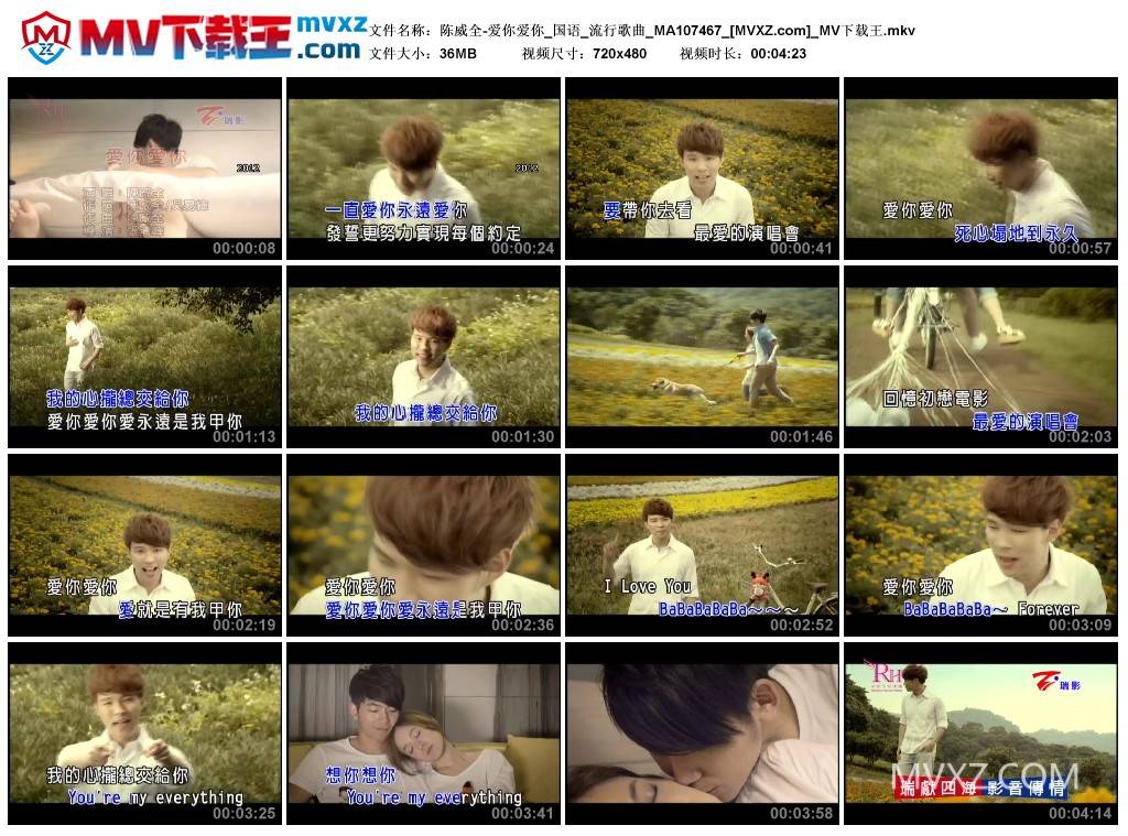 陈威全-爱你爱你_国语_流行歌曲_MA107467